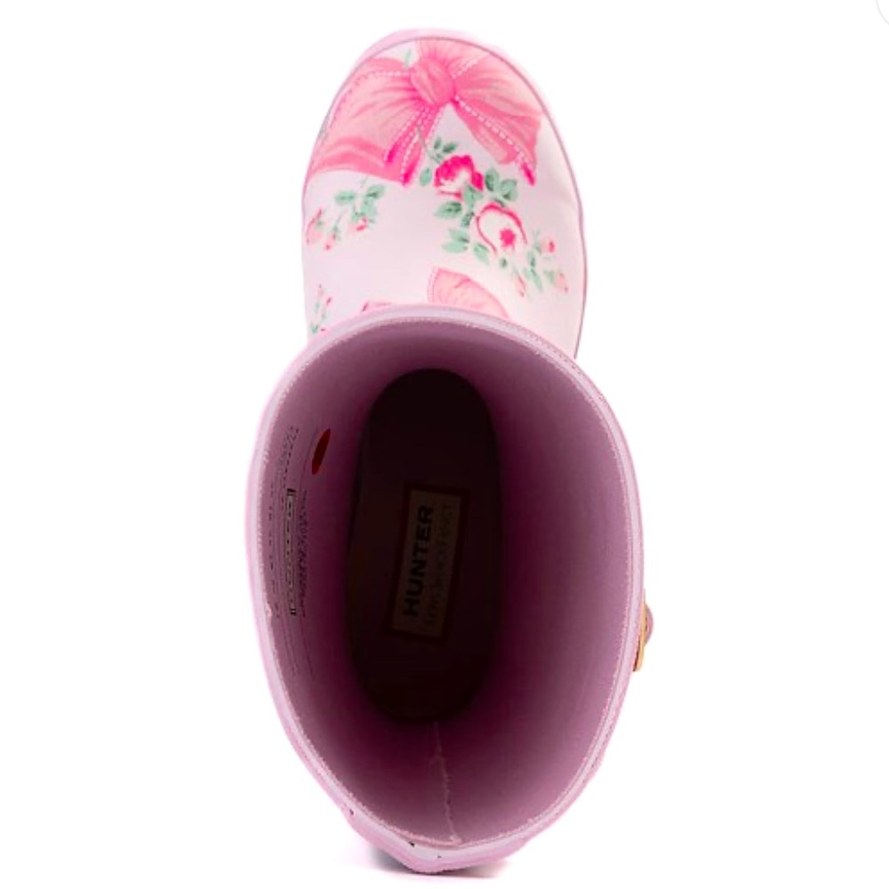 👢🩷 Hunter x LoveShackFancy Rain Boot Mint Pink 👢🩷 - Picture 5 of 6